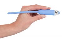Vibratore uretrale in silicone 6 mm blu