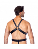 Mens Bodyharness w. Cockring Leather