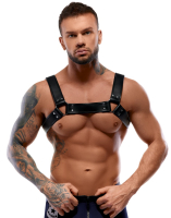 Leather Chest Harness ZADO