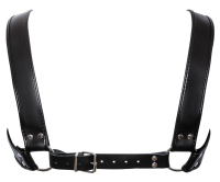 Leather Chest Harness Zado sturdy wide & strong riveted Bodyharness by Buckles adjustable from ZADO buy cheap