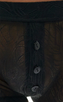 Acheter Hotpants pour hommes avec patte de boutonnage dentelle transparente avec décor fin & ceinture élastique tissée de SVENJOYMENT