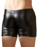 Mens Shorts quilted Biker Look