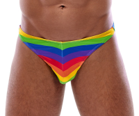 String homme Rainbow multicolore
