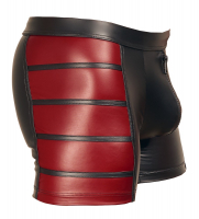 Shorts w. Zipper black-red Mattlook