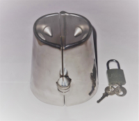 Testicle Parachute w. Spikes Spanish Bell Stainless Steel