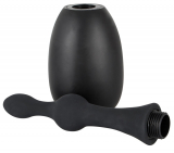 Intimate Shower Ball Pump Black Velvets small Silicone