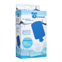 Intimdusche-Set Clean Stream Water Bottle Cleansing-Kit blau