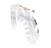 Chastity Penis Cage Mancage 26 transparent lightweigt Polycarbonate Cock-Cage adjustable different Cock-Rings buy