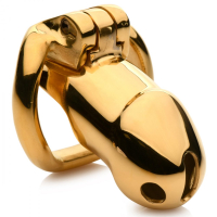 Chastity Cage 18K Gold plated Midas Stainless Steel