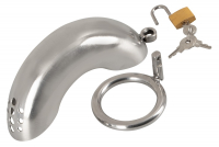 Chastity Cage curved Cock-Cage 1 Stainless Steel