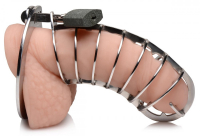 Chastity Cock Cage w. Spikes Stainless Steel