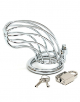 Chastity Cock Cage Birdcage Chrome