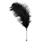 Tickler Rod w. Acrylic Handle & Ostrich Feather