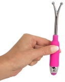 Stimolatore del clitoride con 7 modalità di vibrazione Doppia punta
