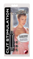 Klitoris-Stimulator m. 7 Vibrationsmodi & Kugelspitze schwarz