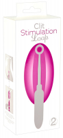 Stimolatore clitorideo con 7 modalità di vibrazione e punta ad anello