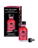 Olio di fragranza per il corpo Kamasutra Kissable Oil of Love Fragola 22ml