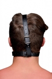 Head Harness w. TPE Ball Gag PU-Leather