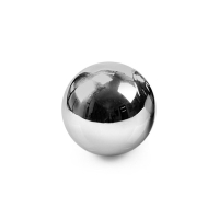 Kugel m. Gewinde Edelstahl massiv 20mm