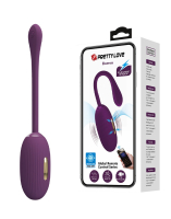 Egg-Vibrator w. E-Stim & App Doreen Silicone wearable Panty-Vibrator waterproof recheargeable buy cheap