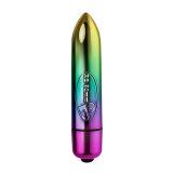 Bullet Vibrator Rocks-Off RO80mm 7-Speed Rainbow