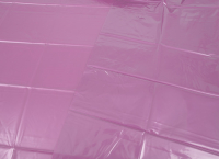 PVC Bed Sheet pink 200 x 230 cm