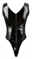 PVC Vinyl Bodysuit w. Zipper open Breast & Crotch