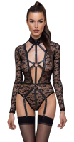 Long-sleeved Riobody w. Straps & Suspenders Lace