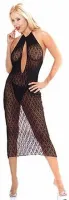Langes Kleid Spitze Fleur de Lis