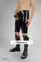 Latex Bermuda Shorts m. Penishülle