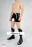 Rubber Shorts with Opening