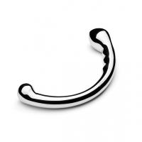 Le-Wand Hoop Double Dildo curved Stainless Steel
