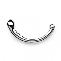 Le-Wand Hoop Double Dildo curved Stainless Steel