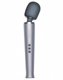 Le-Wand Wand Vibrator rechargeable silver-grey