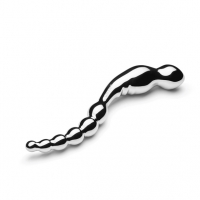 Le-Wand Swerve Dildo Stainless Steel w. Balls