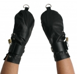 Leather Bondage Gloves