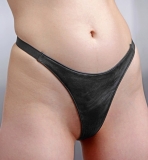 Leather Thong w. Spikes S-M