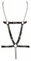 Leder Harness m. Schrittketten