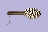 Leather Paddle Zebra