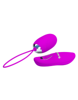 Vibrating Egg w. Remote Pretty Love Jenny Silicone smooth rechargeable w. RC 10 Meter Range by PRETTY LOVE buy