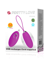 Boule damour avec télécommande Pretty Love Jenny Vibromasseur à boule en silicone portable 12 modes de vibration acheter à bas prix