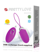 Acheter Boule dAmour avec Télécommande Pretty Love Jessica Vibromasseur pour culotte en silicone à côtes rechargeable 12 modes de vibration