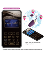 Liebeskugel m. Vibration & App Abner Silikon 12 Vibro-Modi wasserdicht aufladbar von PRETTY LOVE günstig kaufen