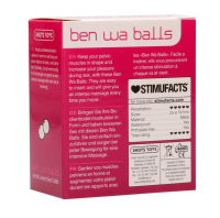 Palline dellamore in acciaio Ben-Wa-Balls palline leggere per lallenamento del pavimento pelvico 1,9 cm di diametro 57 g acquisto pesante