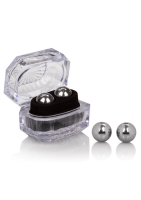 Pelvic Floor Trainer Steel Silver Balls & Box 2cm Diameter 48.8g Weight Ben-Wa Geisha-Balls from CALEXOTICS buy