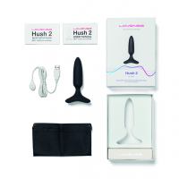 Lovense Hush-2 Anal Vibrator interactive 25mm programmable Butt-Plug Premium Silicone waterproof w. App cheap