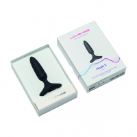 Lovense Hush-2 Anal Vibrator interactive 25mm programmable App Butt-Plug soft Silicone waterproof cheap
