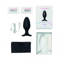 Lovense Hush-2 Anal Vibrator interactive 57mm App programmable Vibro Butt-Plug Silicone waterproof cheap