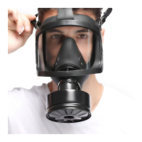 Men Army Gas Mask w. empty Filter Full Visu brand-new natural Rubber Fetish Breath-Control Mask by MENS ARMY buy