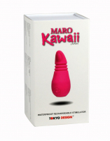 Mini vibromasseur à poser Stimulateur de sexe oral Kawaii 3 rouge